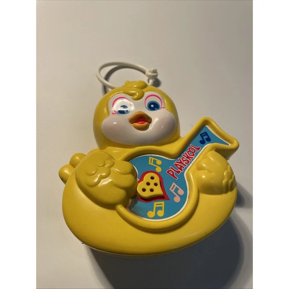 VTG 1983 Playskool Lullaby Yellow Bird Baby/Childhood Toys *FOR PARTS OR REPAIR*